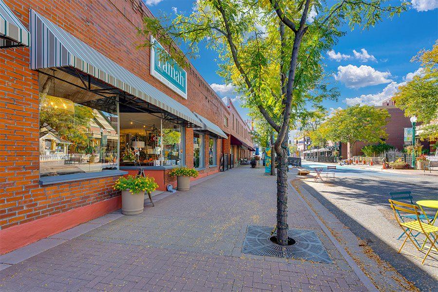 Commercial automatic glass entrance representing door services for Arvada businesses