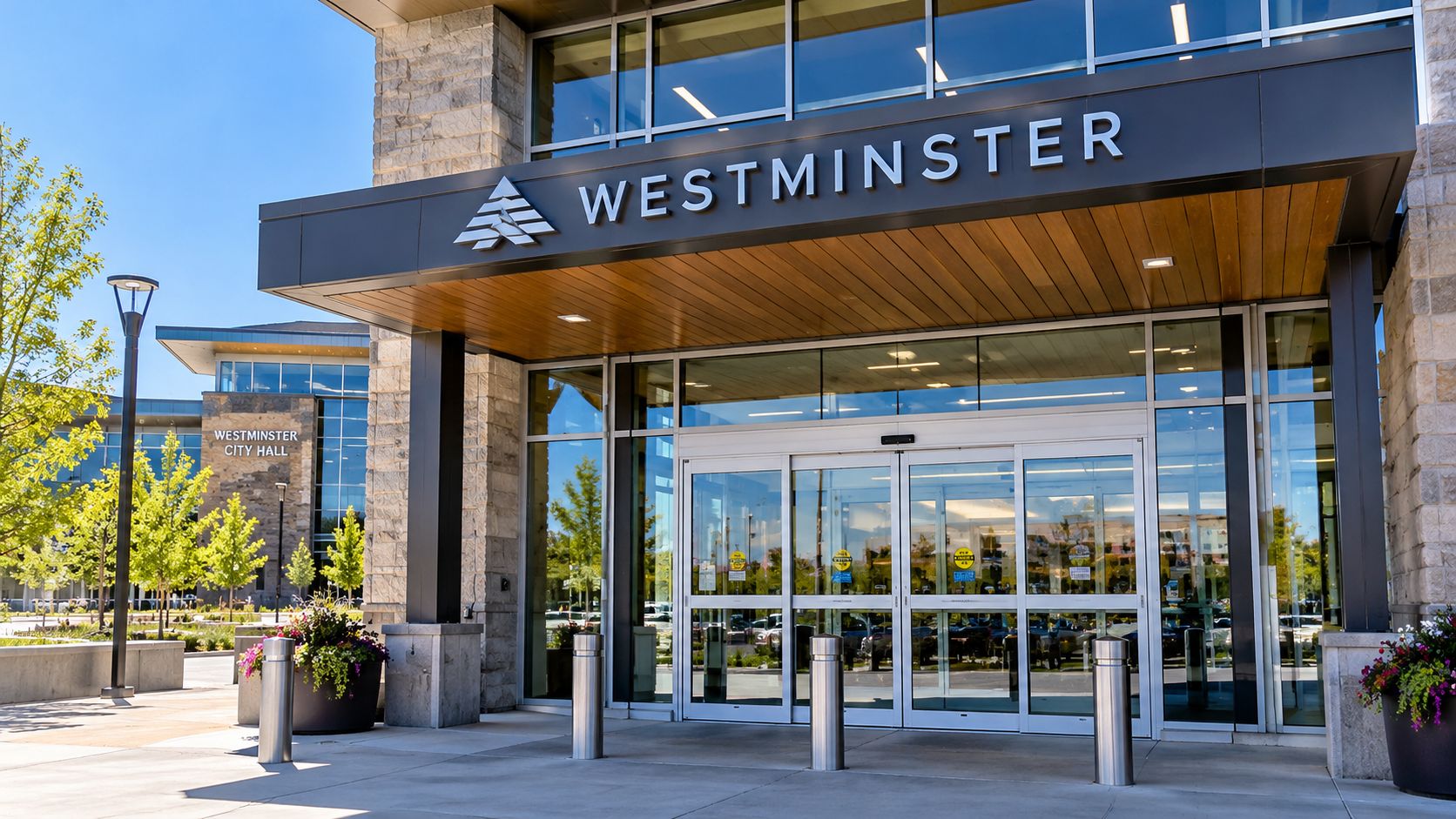 Westminster, Colorado commercial entrance